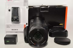 【極上品】 SONY ソニー ビデオカメラ FDR-AX100 Handycam FDR-AX100　＃8341