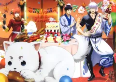 【中古】ポスター 描き下ろしB3クリアポスター 万事屋 「Blu-ray/DVD 銀魂 THE FINAL」 アニメイト購入特典