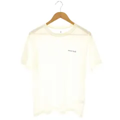 モンベル Montbell WIC.T ワンポイントロゴ Tシャツ 半袖 L ホワイト /HK ■AX