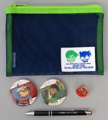 【中古】グッズセット 4大特典セット 「リアル脱出ゲーム×名探偵コナン 100万ドルの絡繰館からの脱出」 任務付きチケット 探偵セット特典