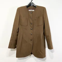 ⭐️美品⭐️Chloe ノーカラーコート黒36