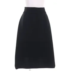 極美品△CFCL シーエフシーエル CF004KG088 MILAN RIB SKIRT ストレッチ フレアスカート 膝下丈 ブラック 1 日本製 正規品 レディース 極美品△CFCL シーエフシーエル CF004KG088 MILAN RIB SKIRT