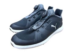 PUMA (プーマ) イグナイト パワーアダプト ディスク ゴルフシューズ 190582-02 26.5cm US8.5 ブラック メンズ/027