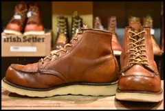 REDWING 875 ヴィンテージ45年もの　アメリカタグ　スクエアステッチ REDWING - 83年製犬タグ875セッター877半円犬タグスクエア