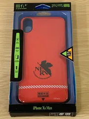 ヱヴァンゲリヲン新劇場版 iPhoneXS Max対応 IIIIfitケース EV-131RD  ネルフ/レッド