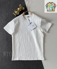 【今日特価】Dior 3D Embossed Jacquard T-Shirt-1