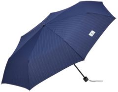 MOONBAT(ムーンバット) MIZUNO(ミズノ) ストライプ 紳士傘 折りたたみ傘 メンズ 耐風 ブルー