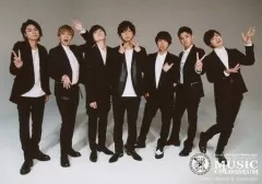 【中古】生写真(ジャニーズ) Kis-My-Ft2/集合(7人)/横型・全身・衣装黒・白・センター藤ヶ谷太輔・両手ピース・背景白/Kis-My-Ft2 LIVE TOUR 2017 MUSIC COLOSSEUM フォトセット