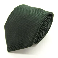 パーフェクトスーツ ブランド ネクタイ 無地 チェック柄 PO メンズ グリーン P.S.FA 【中古】