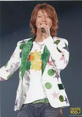 【中古】生写真(ジャニーズ) 関ジャニ∞/大倉忠義/ライブフォト・膝上・白い星のジャケット・裏地に緑のドット・左手マイク・笑顔/KANJANI∞ LIVE TOUR 2008 ∞だよ!全員集合 夏だ!ツアーだ!!ワッハッハー!!! オリジナルフォトセット