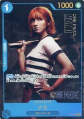 【中古】ONE PIECEカードゲーム P-053[P]：ナミ(実写版)