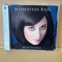 リニーロスネス  ジャズピアノCD  RENEE ROSNES   マンハッタンレイン  2010年作品   帯付き  jazz piano  岩浪洋三 解説