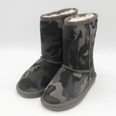 エミュー ブーツ 未使用 K12371S Camo シューズ 靴 キッズ 男の子用 K10/15サイズ グレー EMU Australiaのサムネイル