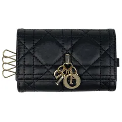 【極美品】Dior キーケース　6連　トロッター　ネイビー　CD金具　入手困難 ディオール キーケースのおすすめ人気商品一覧 通販 - Yahoo