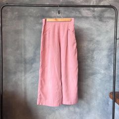 ZARA ハイウエストワイドパンツ　ザラ　ピンク　sサイズ