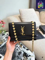 【今日特価】YSL Saint Laurent KATE 最新デザイン ラブチェーンバッグ - YSL サンローラン カート ラブチェーン バッグ-WTO輸入2