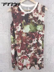 ◇ KBF ケービーエフ URBAN RESEARCH 総柄 ノースリーブ 膝丈 ワンピース サイズF マルチ レディース 【中古】 【1002800710263】のサムネイル
