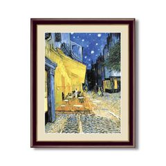 カフェ・テラスの夜 ポスト印象派 絵画 - メルカリ