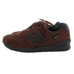 ニューバランス NEW BALANCE タグ付き CM996EA2 スニーカー シューズ スエード コーデュラ 22.5cm ダークブラウン /UO