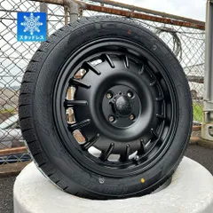 スタッドレス 15インチ ハスラー ウェイク ハイゼットジャンボ タイヤホイール ケンダ KENDA KR36 165/60R15 4本セット 1台分 タイヤホイールセットのサムネイル