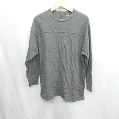◇ ⊇ SHIPS any スリット加工 長袖 トレーナー サイズF ダークグレー レディース E  【1410100026630】のサムネイル