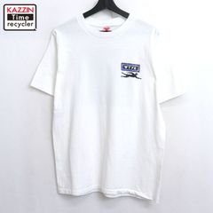 ユーロ ビンテージ トライアスロン 企業 アート tシャツ 白 XL 短丈 