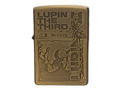 zippo (ジッポー) 1997年製 ルパン三世 限定品 オイルライター ゴールド 雑貨/006