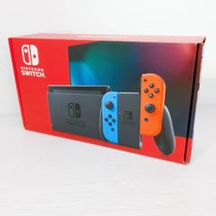 【中古品】Nintendo Switch 本体 ネオンブルー・ネオンレッド HAD-S-KABAA〇YR-53702〇