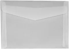 EXDUCT 封筒 30枚セット トレーシングペーパー 白 はがき 挨拶状 招待状 礼状 手紙 おしゃれ