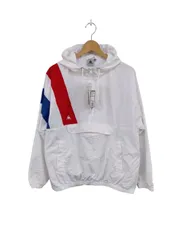 ルコックスポルティフ◆レディース ウインド ハーフジップ アノラックジャケット 難あり ホワイト