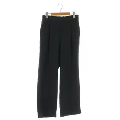 ユナイテッドアローズ UNITED ARROWS &SONS by DAISUKE OBANA for WOMEN II+CR 1P PANTS ワイドストレートパンツ イージー センターシーム M 紺 ネイビー /MY ■OS