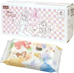 訳あり 箱よごれつぶれあり 手口ふき６０枚×２０個 ディズニープリンセス【北海道/沖縄/離島発送不可】