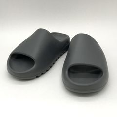 adidas YEEZY SLIDE Granite サンダル 美品 ID4132 シャワーサンダル シューズ カジュアル メンズ 27.5cm ブラック アディダス 靴 B13808◆