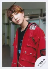 【中古】生写真(STARTO) 7 MEN 侍/中村嶺亜/上半身/「ジュニア アクリルスタンド」撮影オフショット/公式生写真