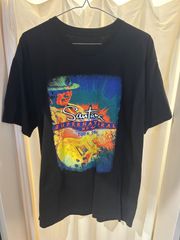 SANTANA サンタナ Tシャツ バンドT 2019年 ツアーT プリントT ブラック A-432