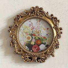プチポアン プチポワン 額 花柄刺繍装飾フレーム - メルカリ