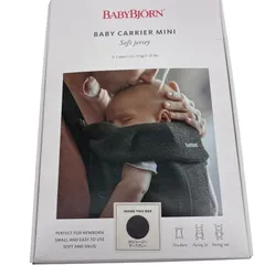 186000 ベビービョルン　ベビーキャリアミニ　ダークグレー　0~１YEARS　3.2~11kg