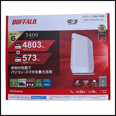 BUFFALO　WSR-5400AX6P　【USED】 2025年最新】WSR-5400AX6Pの人気アイテム - メルカリ