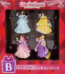 【中古】置物・装飾品 B.ディズニープリンセスシリーズ スペシャルコンプリートBOX 「Happyくじ ディズニー クリスマスオーナメントくじ2024」 スペシャルコンプリートBOX賞