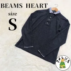 BEAMS HEART ビームスハート【S】長袖カットソー 重ね着風 シンプル