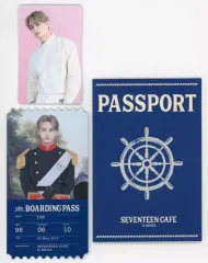 【中古】グッズセット ジュン チケットフォト 「SEVENTEEN CAFE in SEOUL」