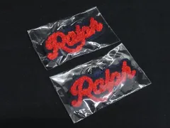 ■未開封■新品■未使用■ RALPH LAUREN ラルフローレン キーホルダー バッグチャーム 2点セット まとめ売り レッド系 DJ8471