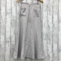 【 NATURAL BEAUTY BASIC 】ナチュラルビューティベーシック フロントジップポケットスカート Mサイズ