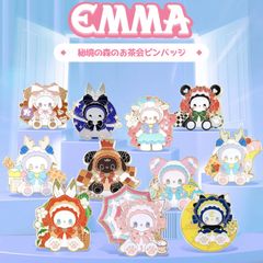 EMMA 秘境の森のお茶会 メタルピンバッジ 新品未開封】EMMA《秘境の森のお茶会～ピンバッジ ～》シリーズ