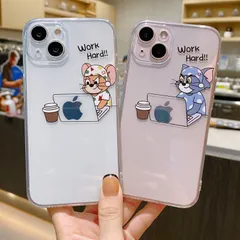 トムとジェリーiPhoneケース　アイフォンケース　クリアケース
