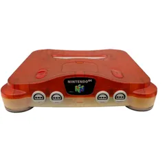 186000 現状品 任天堂 ／ Nintendo ニンテンドー  Nintendo64 レッド　コントローラーセット