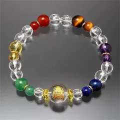 【学業向上・合格祈願】頭脳明晰・文殊天然石ブレス