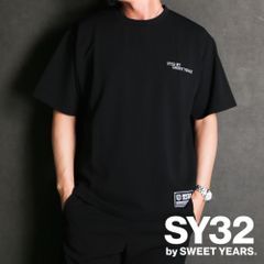 【SY32 by SWEET YEARS/エスワイサーティトゥバイスィートイヤーズ】NASHIJI EMBROIDERY LOGO TEE / Tシャツ / 15085RG【国内正規品】