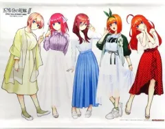 【中古】タペストリー 集合 A3タペストリー 「DVD＆Blu-ray 五等分の花嫁∬ SPECIAL EVENT 2021 in 中野サンプラザ」 ゲーマーズ購入特典