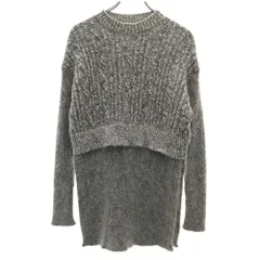 ステラマッカートニー イタリア製 長袖 レイヤード セーター 36 グレー Stella McCartney ニット レディースのサムネイル